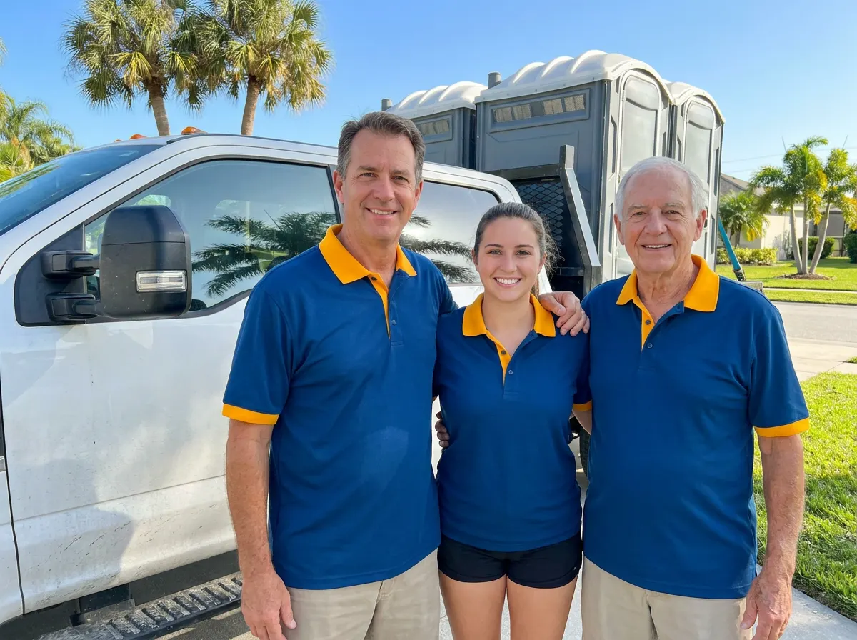 Larkfield Portable Toilets portable toilet rentals team in Sarasota, FL